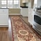 World Rug Gallery Traditional Oriental Medallion Design Runner Rug 2'x10' Burgundy 101BURGUNDY2X10 - alternate 1